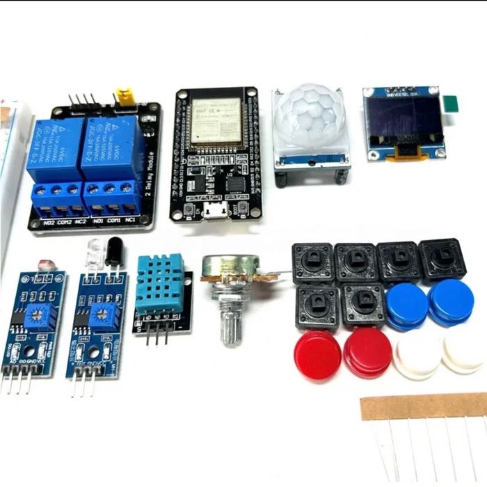 Опыты с электричеством ESP32 Basic Starter Kit