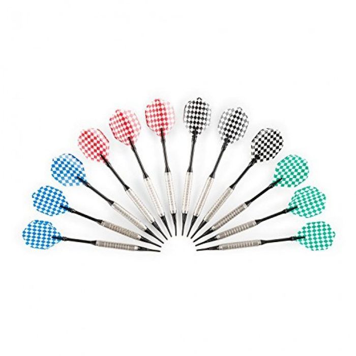 Електонен дартс в луксозна сгъваема стойка