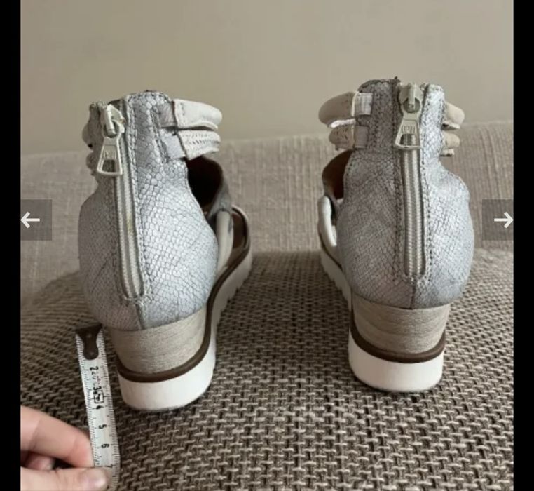 Страхотни сандали 38номер от ест. кожа-2бр.. и 36 розови