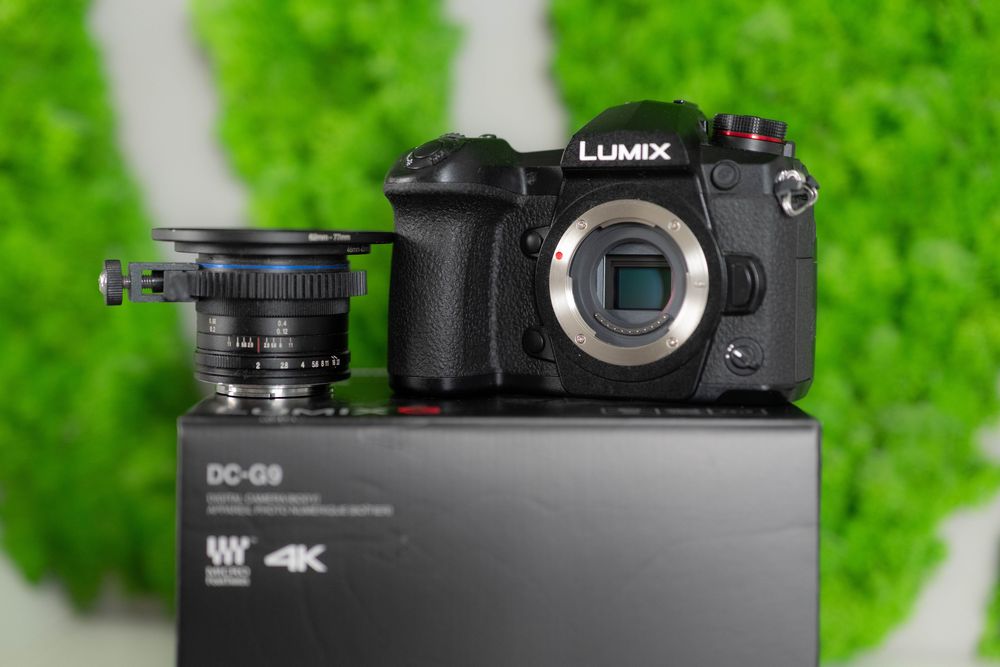 Camera video Lumix G9 + Obietiv Laowa 7,5 mm
