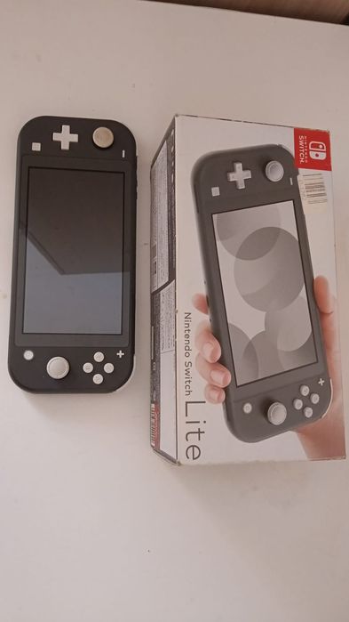Nintendo Switch Lite, серый, прошитый