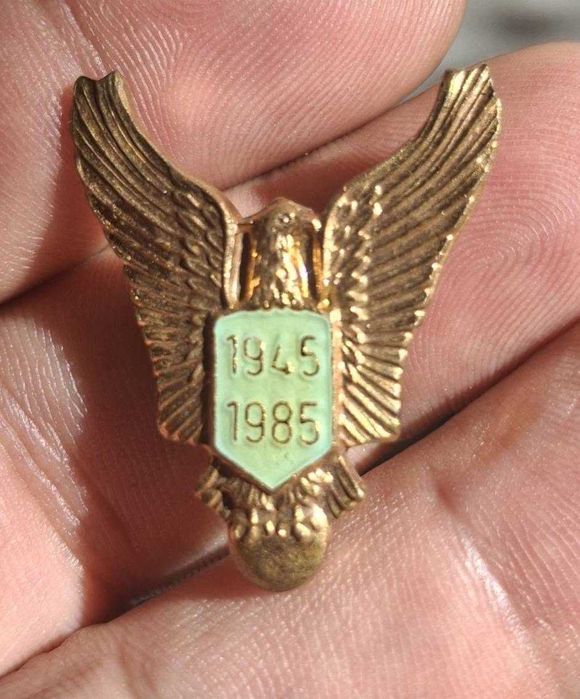 Insigna de aviatie Romaneasca promotia de piloti militari 1945 1985