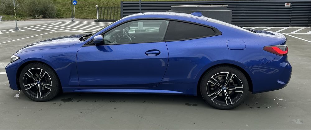 BMW seria 4 coupe 420d xDrive G22 hibrid diesel/electric Mpachet Shadowline
