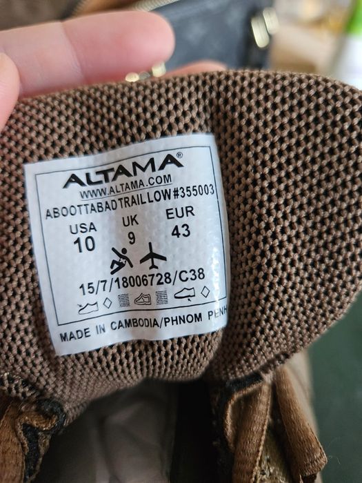 Продам. Тактические кроссовки ALTAMA