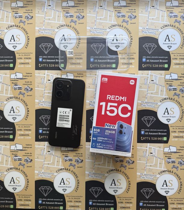 Xiaomi Redmi 15C 5G 256Gb Black la cutie