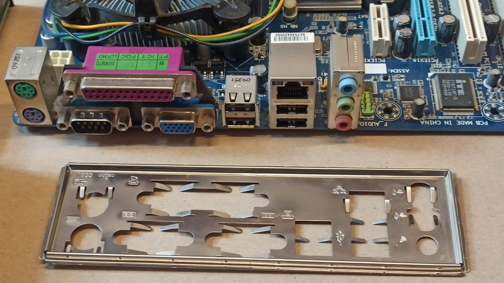 Kit Retro Pc (MB + Ram + Intel + HDD)