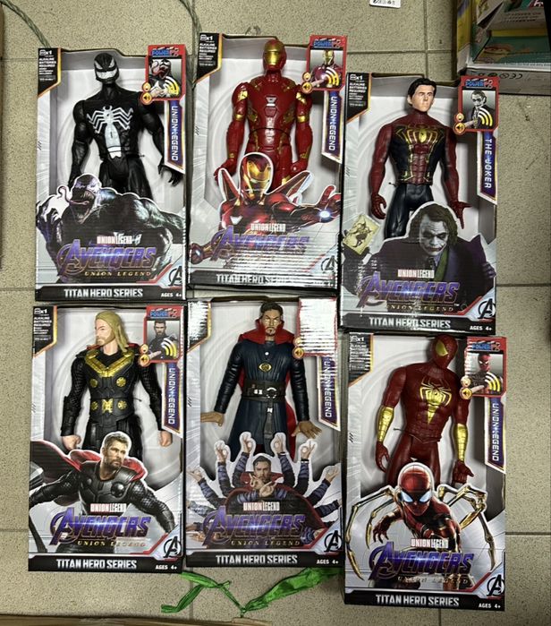 Фигурки Avengers 30см, Венъм/Спайдърмен/Железния Човек Dr Strange