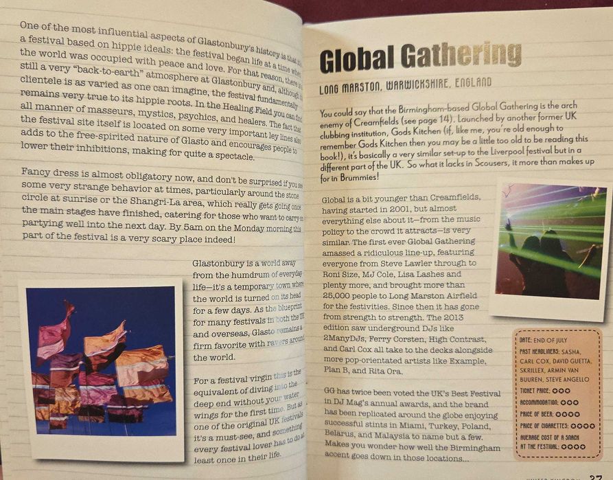 Справочник - партитата по света / Around the World in 80 Raves