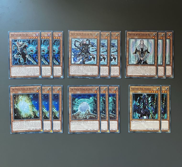 Yu-Gi-Oh Blue Eyes Deck
