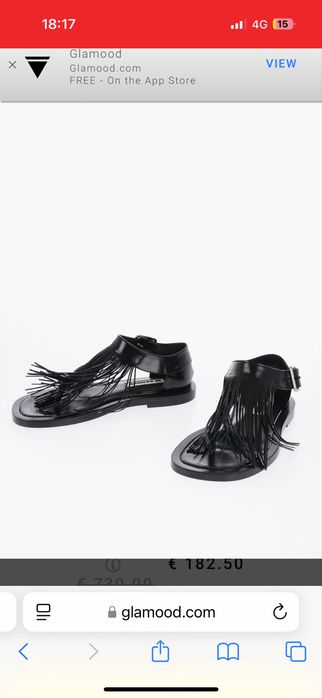 Чисто нови сандали JILL SANDER