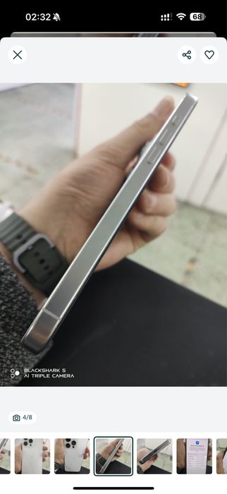 Iphone16 pro max 256G silver