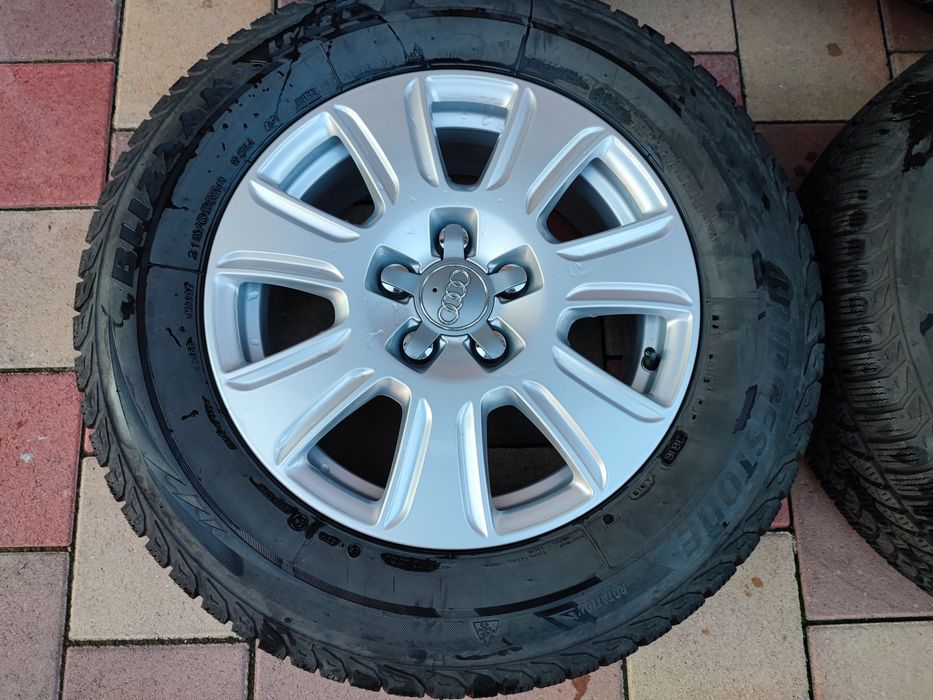 Jante Audi originale Q3 Q5 A3 A4 A5 215 60R16 iarnă Brigistone