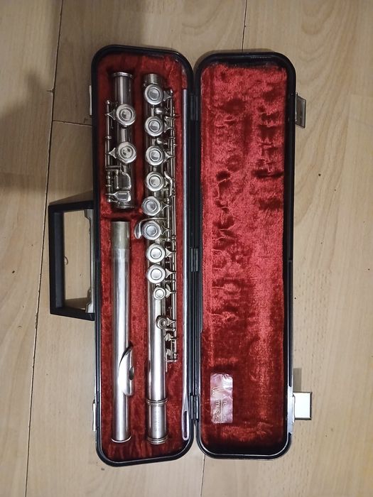 Vînd flaut nou îl vînd că nu pot cînta la el accept și schib clarinet