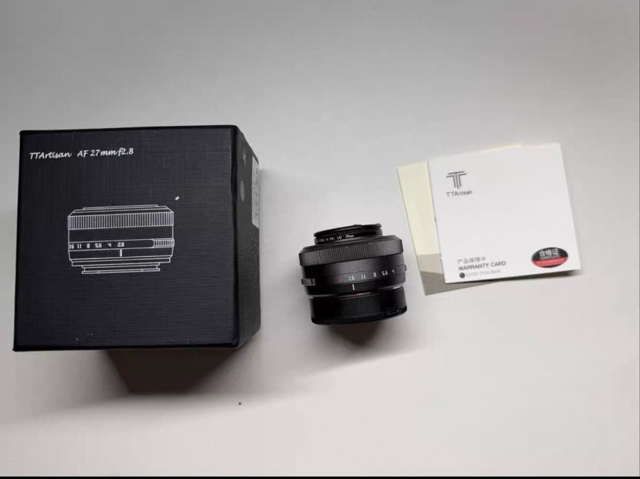 TTartisans 27mm 2.8 AF. Для Fujifilm