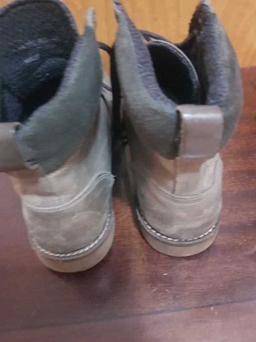 Мъжки зимни обувки.Topman. естествено кожа.