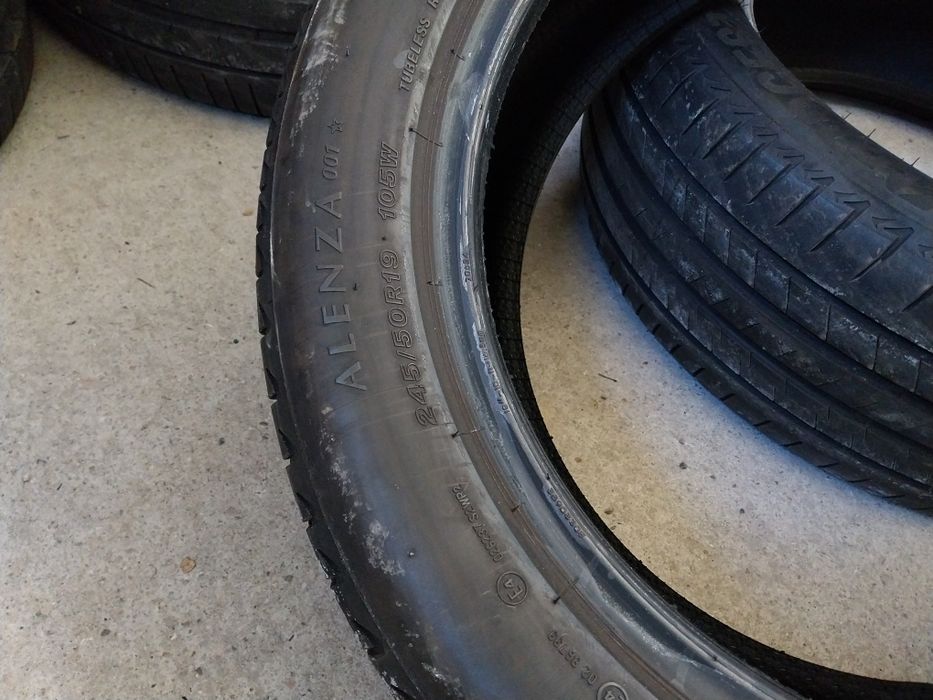 Anvelope second vară 245 50 R19 2 sau 4 buc Bridgestone 6.3mm 2021