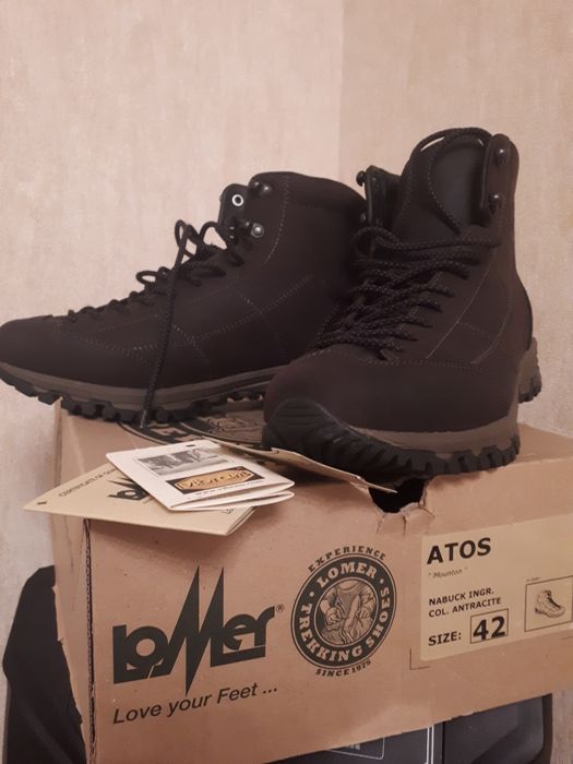 Ботинки LOMER Atos antracite