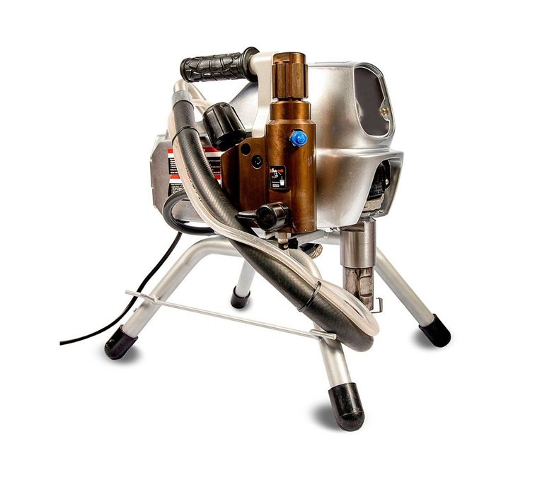 Безвоздушный окрасочный аппарат покраска стен краскопульт MOUNT 595 S