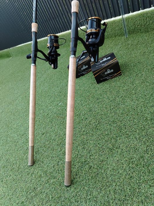 Set 2 Lansete PROFL X POWER FEEDER 3.90m 180g NEW 2024 + Set 2 Mulinet