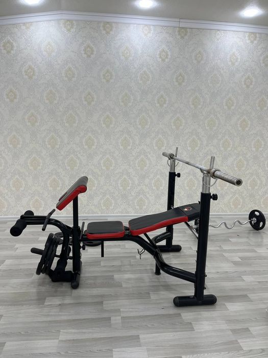 универсальный комплект скмьи для жима штанги