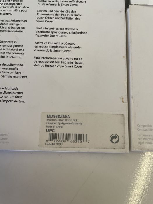 Чехол для iPad Mini Smart Cover оригинал