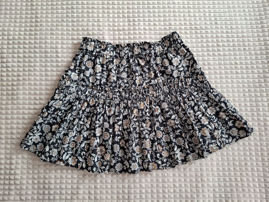 Дамска къса пола ZARA с флорален принт