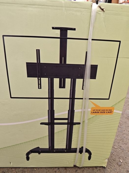 Кронштейн ТВ мобильный. Стойка с кронштейном. Подставка