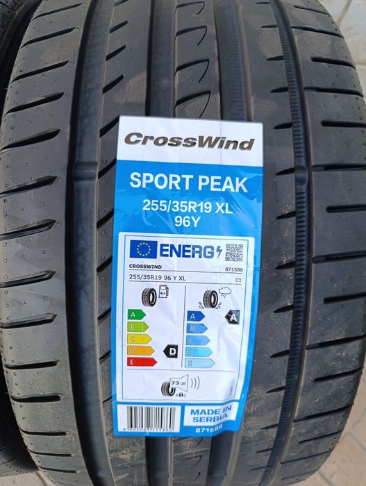 Нови летни гуми Crosswind 255/35/19 БОРД,dot 2026