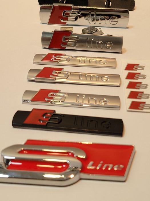 Метална Емблема за Ауди S line Quattro