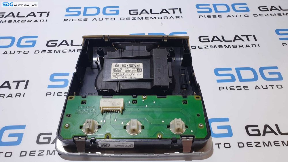 Plafoniera Lumini Lampa Iluminare Plafon Tavan Habitaclu Fata BMW X1 E84 2010 - 2015 Cod 9225488 6936148