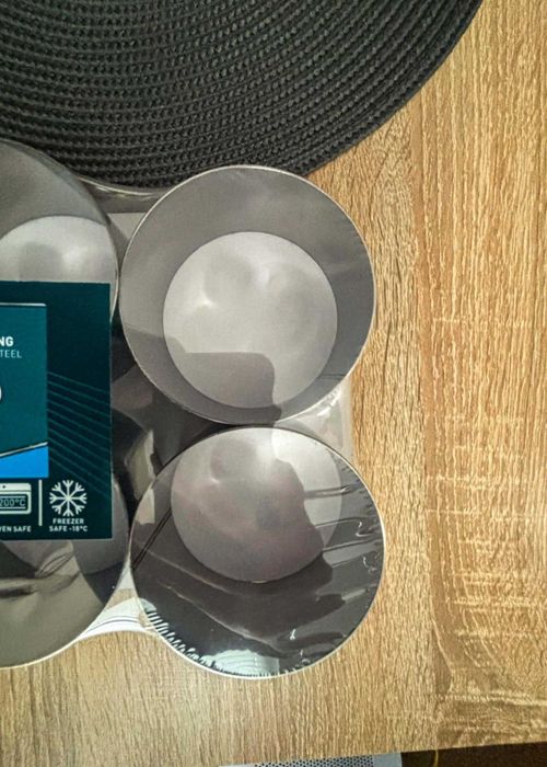 Ринг / Форма за храни от неръждаема стомана - 4 бр.