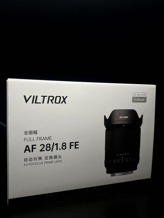 Обьектив VILTROX AF 28/1.8 FE E-Mount