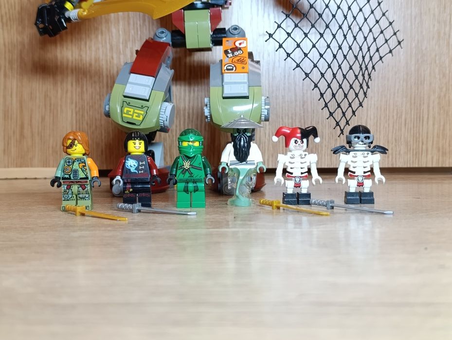 Lego Ninjago Day of The Departed: 70592 Salvage MEC,Sensei Yang, Lloyd