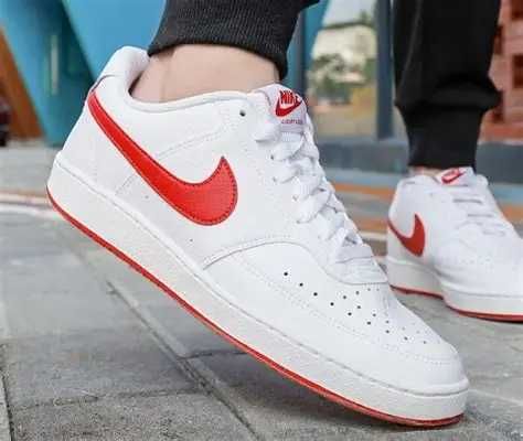 Nike Court Vision LowWhite University Red