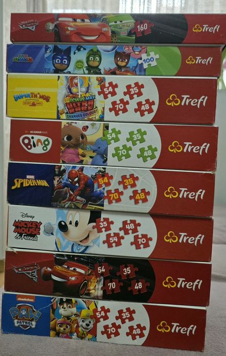 Puzzle trefl 4 in 1