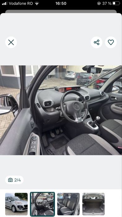 Vând Citroen C3 Picasso 1.6HDI  euro 5
