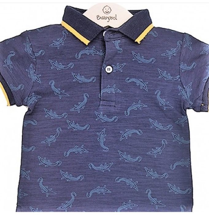Tricou polo si pantaloni scurti pentru 12 luni