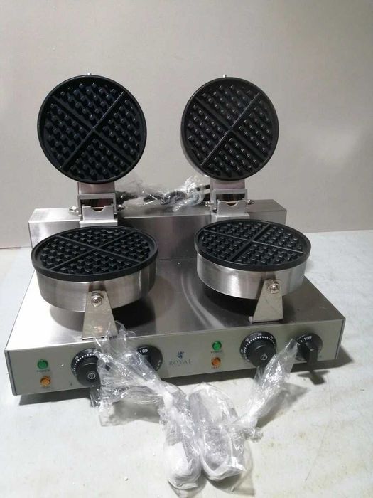 Професионален двоен гофретник Royal Catering RCWM 2600
