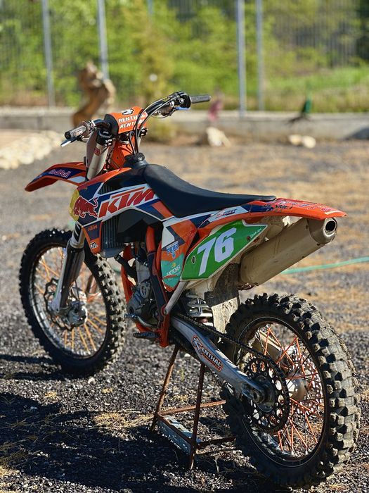 KTM 350 SXF 2016 pornire la buton