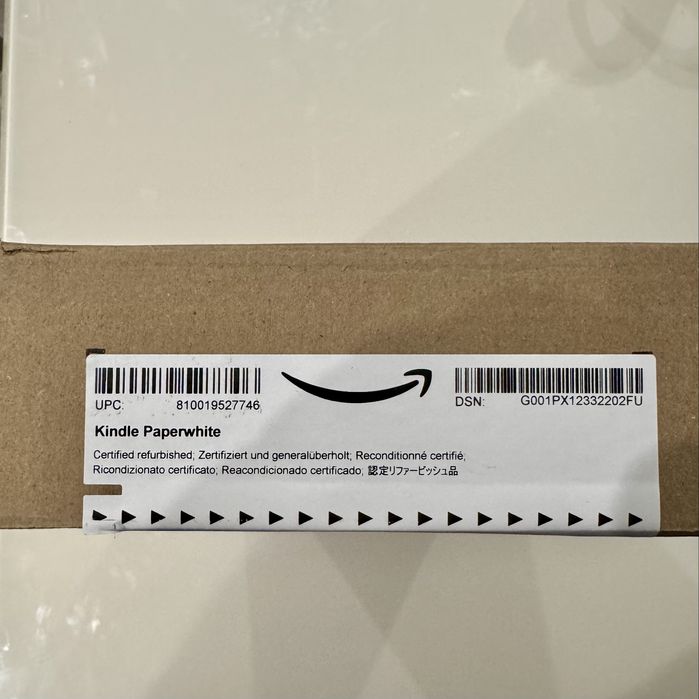 Kindle Paperwhite 2021год, 6,8’ экран, 8гб