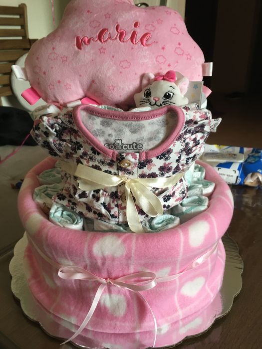 Торта от памперси