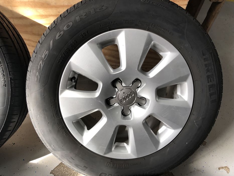 Roti Audi A6 C7 R16 cu anvelope Pirelli 225/60R16 vara