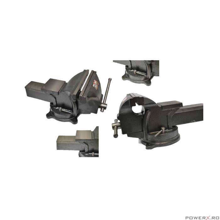 Menghina din fonta rotativa de banc, 150 mm Black