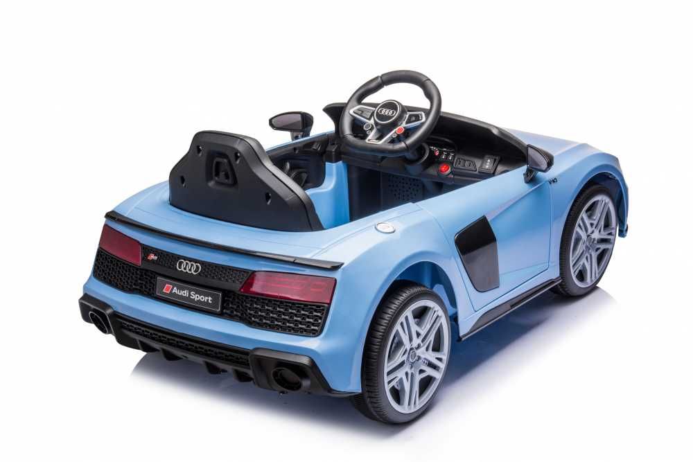 Masinuta electrica copii Audi R8 Blue-Grey cu licenta 12V 78W