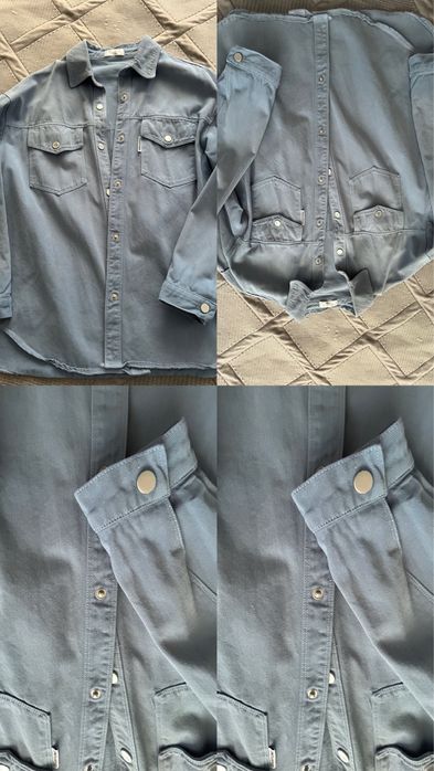 Джинсовая рубашка