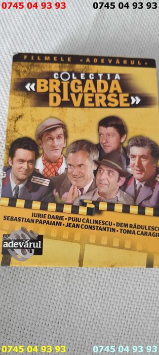 colectie 3 dvd brigada diverse 2 sunt sigilate