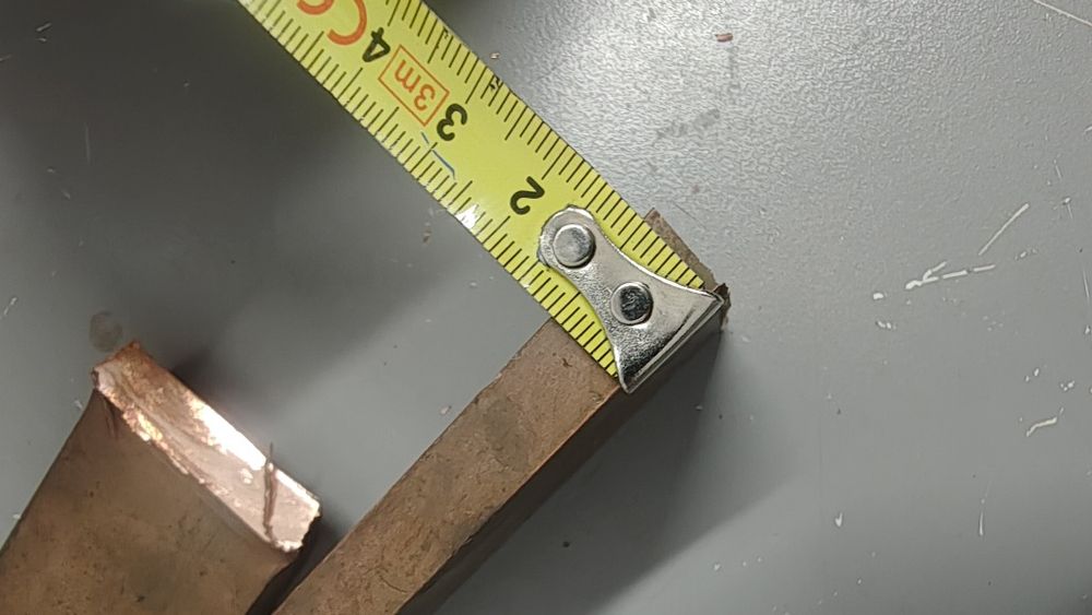 Platband cupru busbar