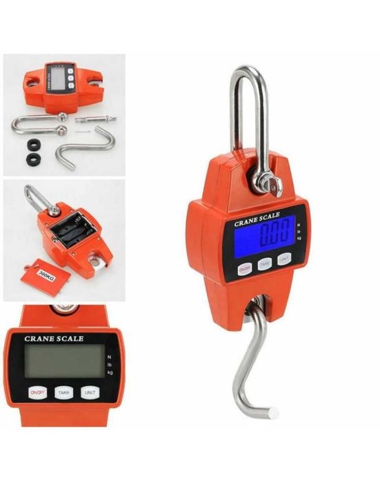 Електронен кантар за рибари и ловци със стоманена кука