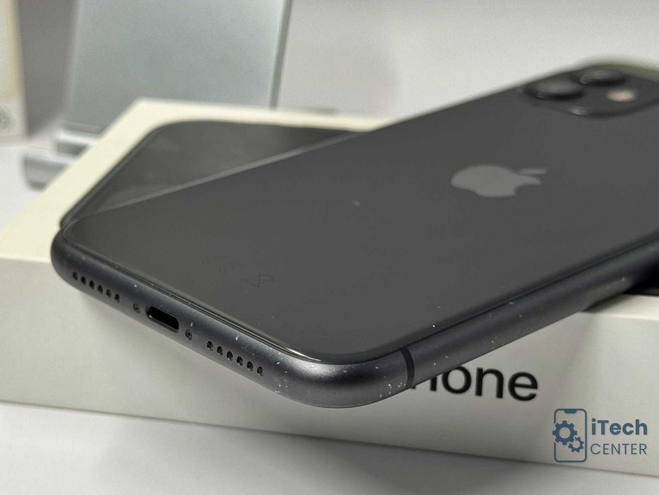 iPhone 11, 64GB, Black, 100% батерия, КАТО НОВ, 1г. ГАРАНЦИЯ!