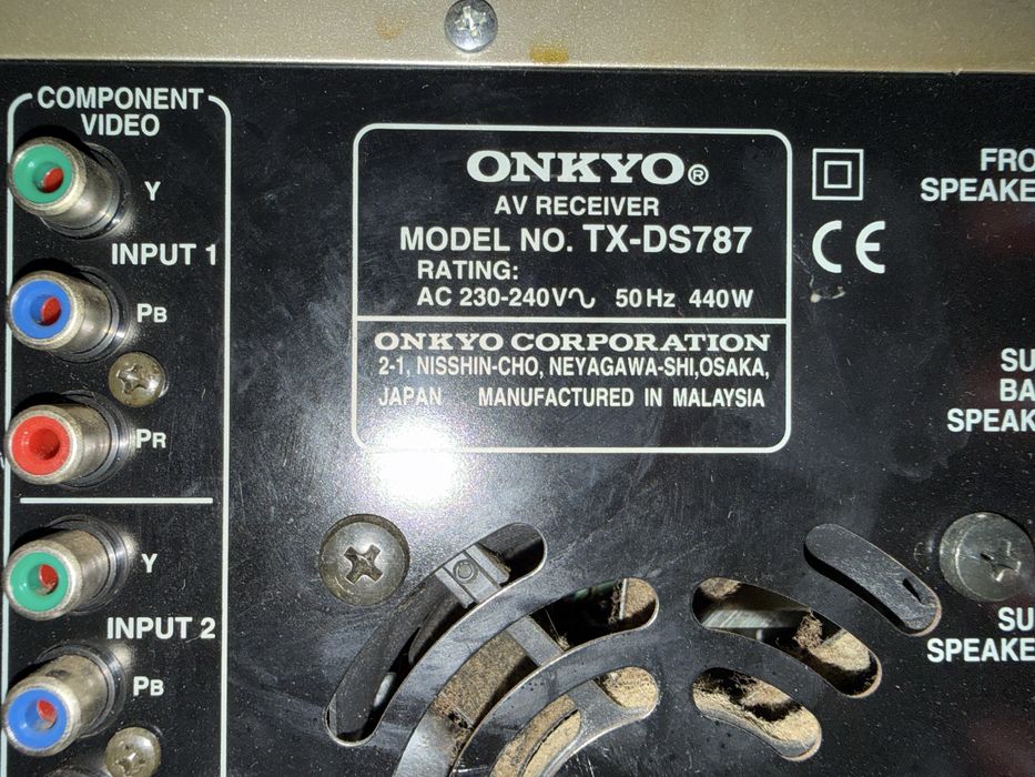 Onkyo TX-DS757 Мощен ресивър